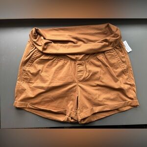 NWT Old Navy Maternity Chino Shorts- XL